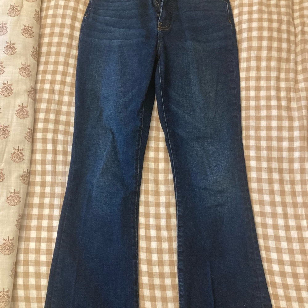 Madewell Curvy Skinny Flares